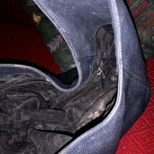 Michael kors joan slouchy shoulder bag. Large, dark green/graphite